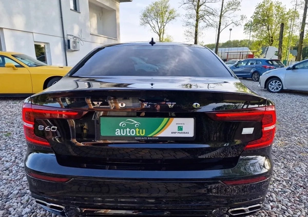 Volvo S60 cena 168900 przebieg: 20600, rok produkcji 2021 z Tykocin małe 667
